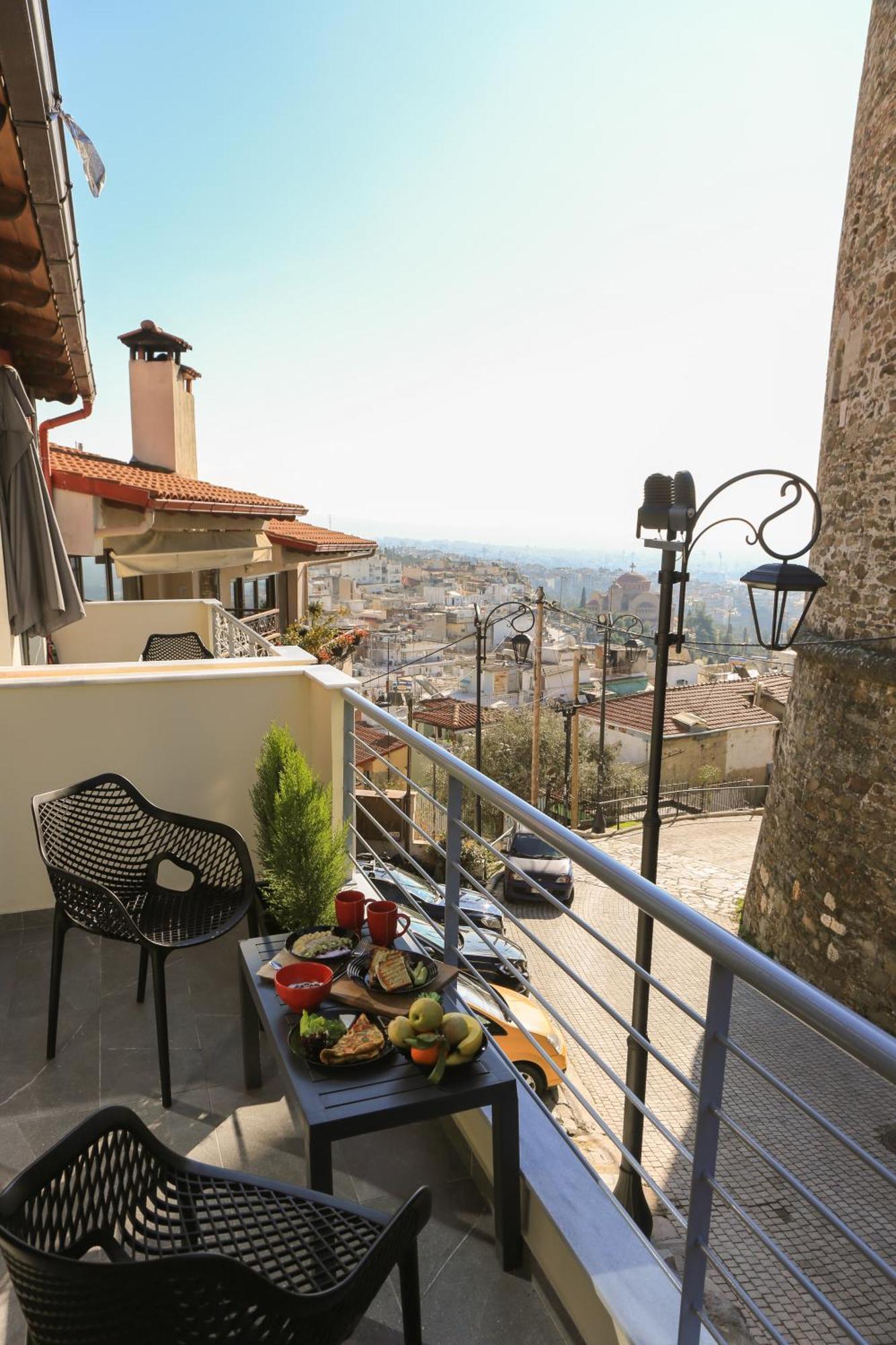 Appartement Beyond The Castle à Thessalonique Extérieur photo